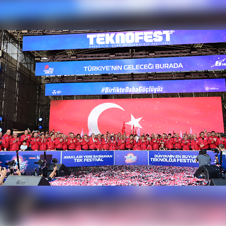 TEKNOFEST ANKARA'DA DHMİ STANDINA BÜYÜK İLGİ 