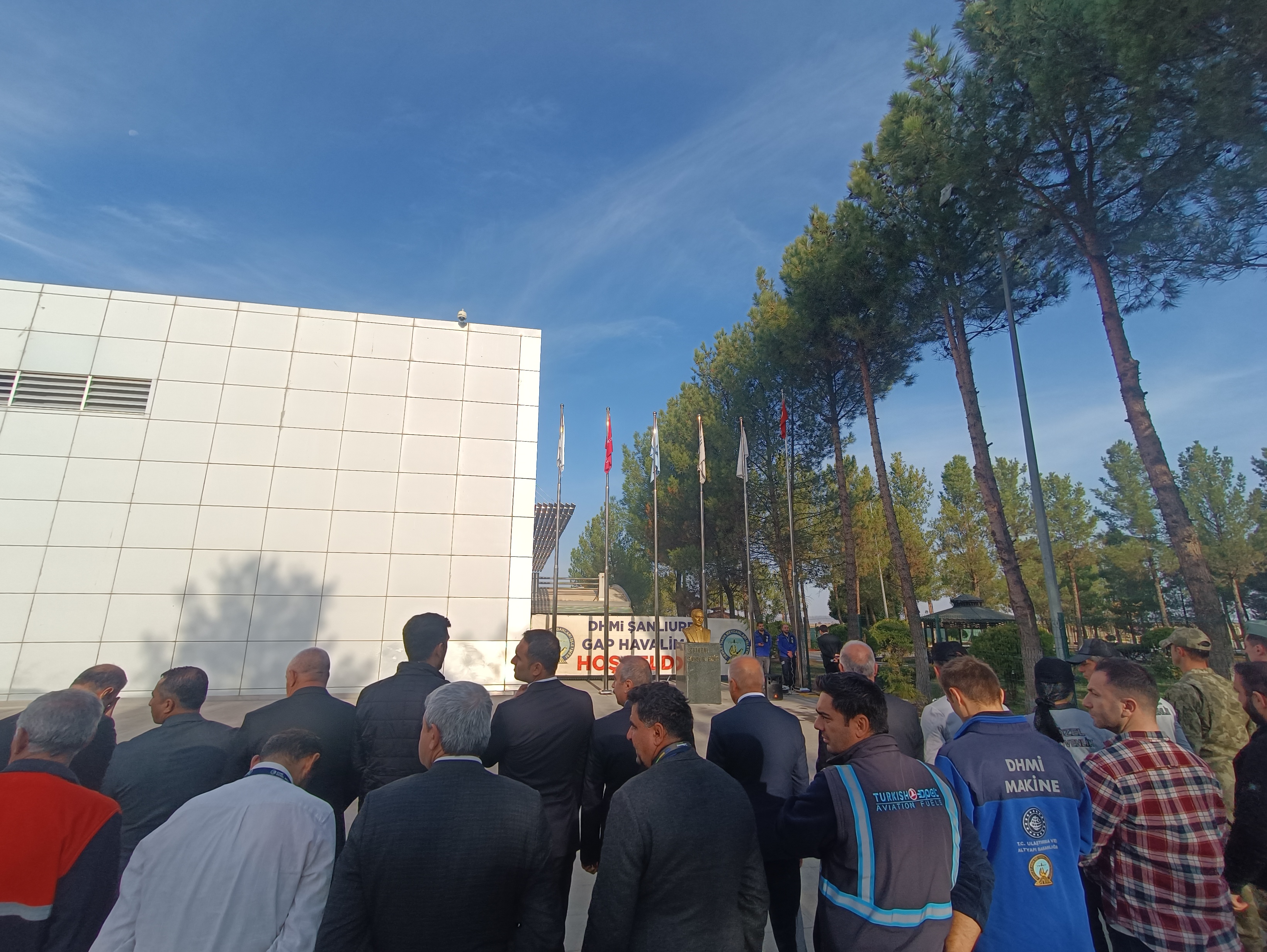 HAVALİMANIMIZDA 10 KASIM ATATÜRK’Ü ANMA TÖRENİ