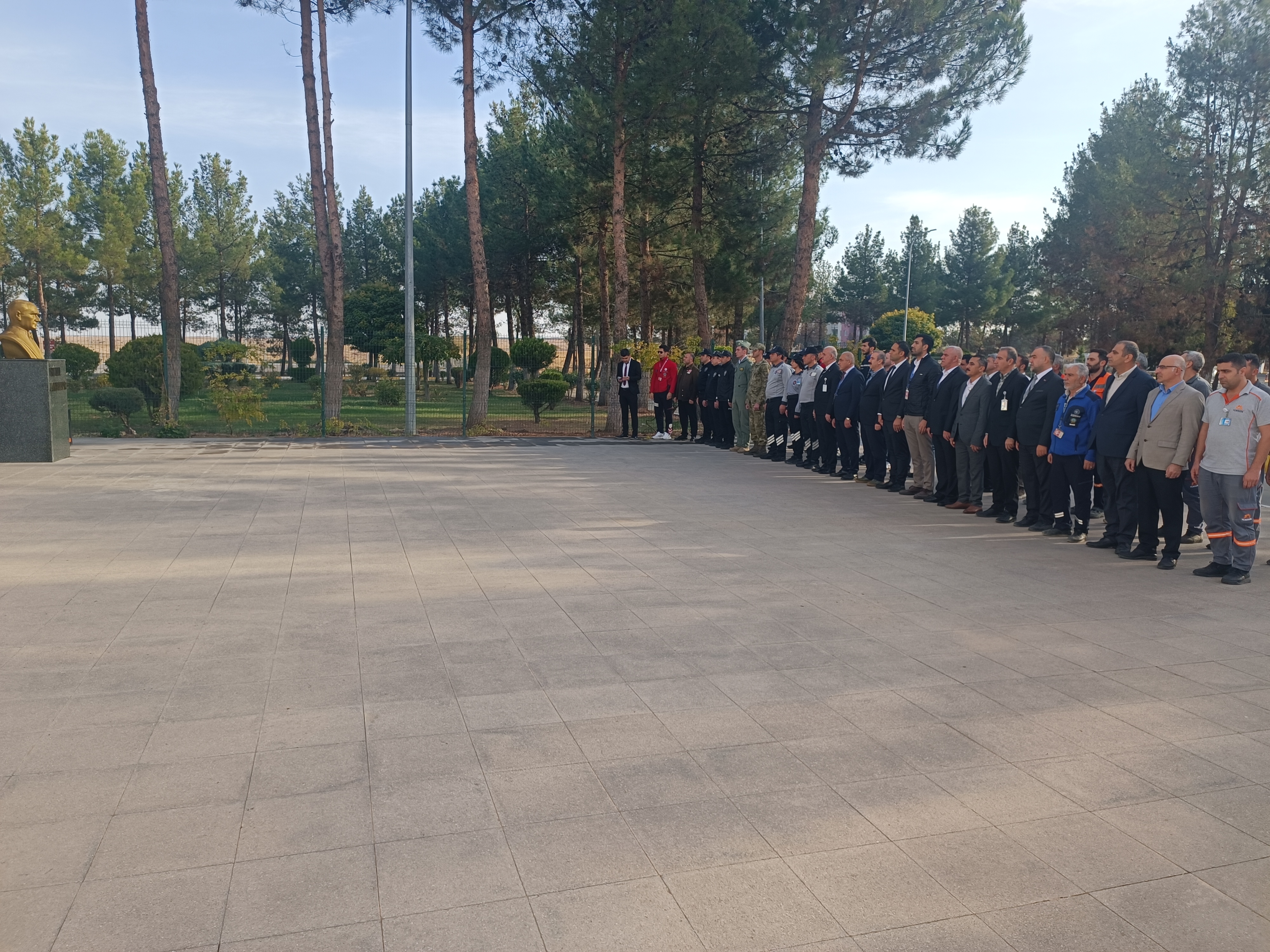 HAVALİMANIMIZDA 10 KASIM ATATÜRK’Ü ANMA TÖRENİ