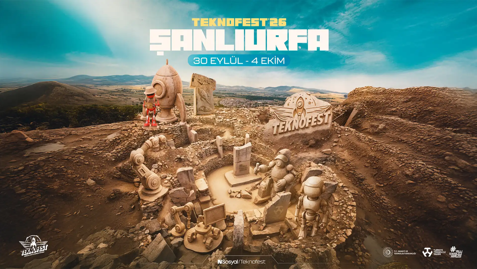 TEKNOFEST 2026 YILINDA ŞANLIURFA’DA!