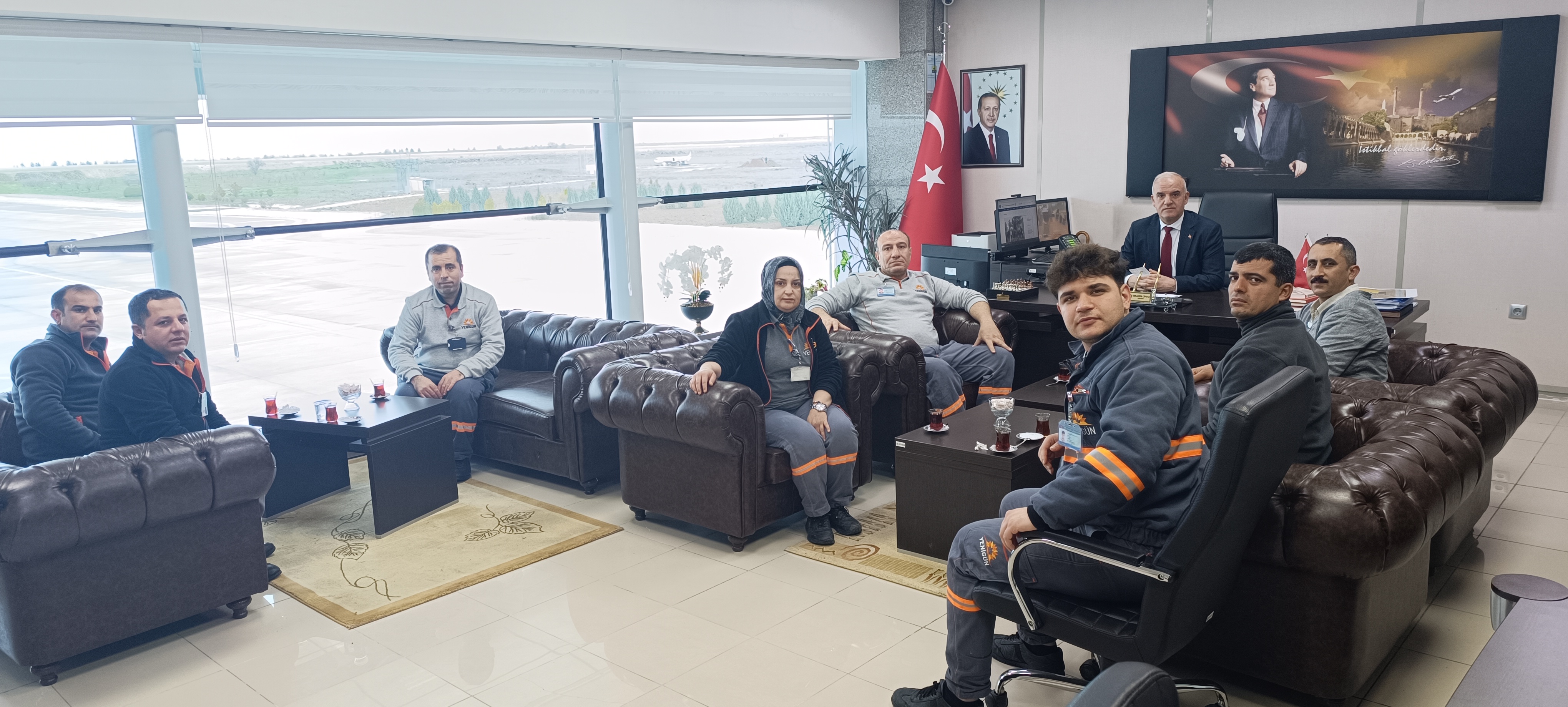 Havalimanımızda Bayramlaşma Merasimi Düzenlendi