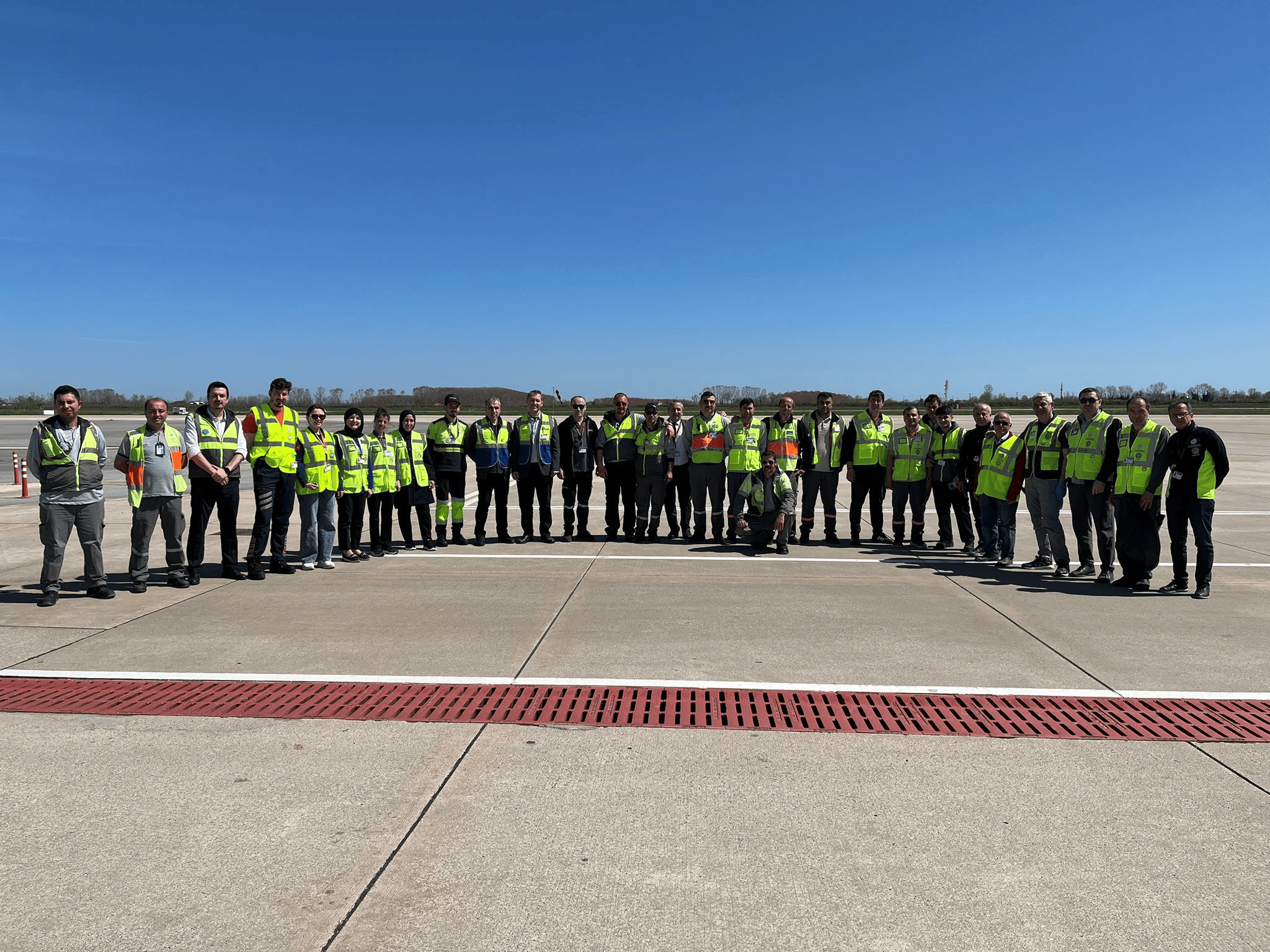 SAMSUN ÇARŞAMBA HAVALİMANINDA FOD YÜRÜYÜŞÜ ETKİNLİĞİ