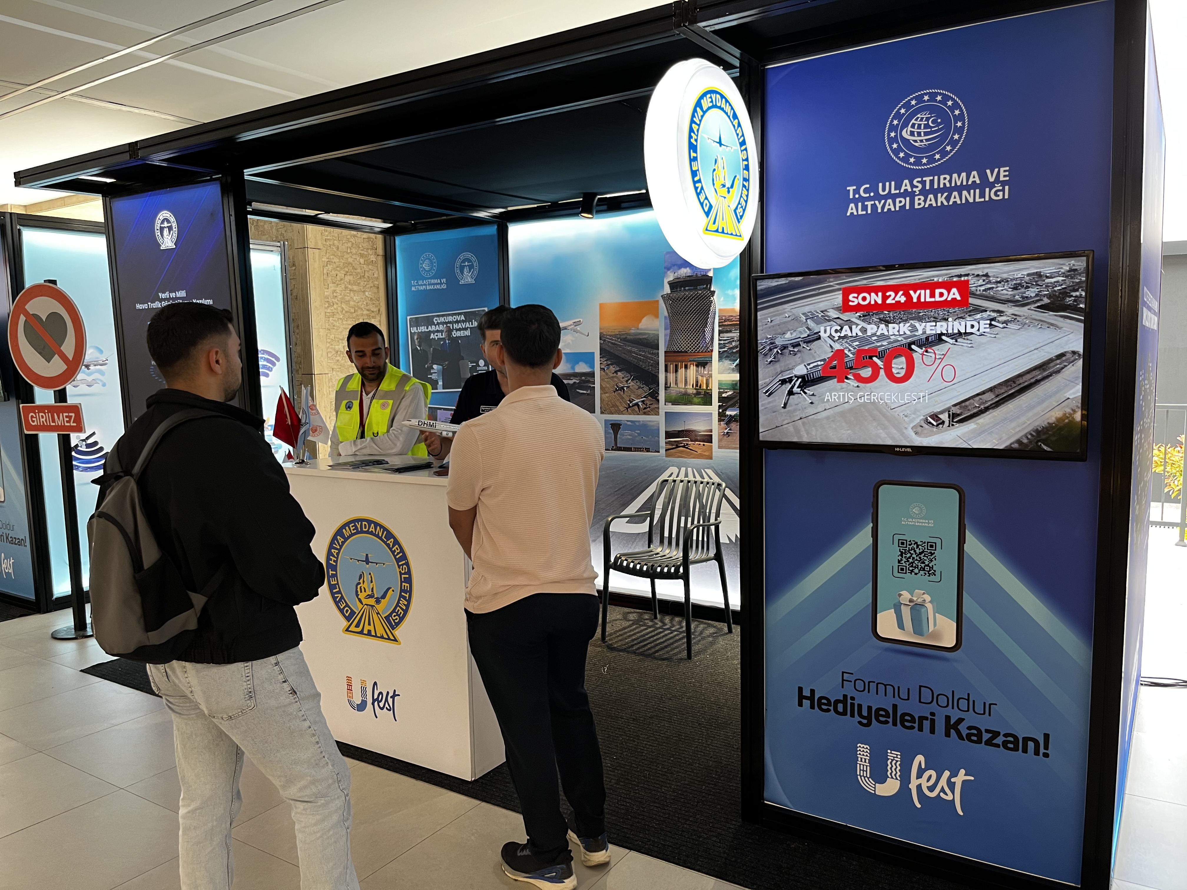 HAVALİMANIMIZIN KATILIMIYLA ISPARTA’DA UFEST COŞKUSU