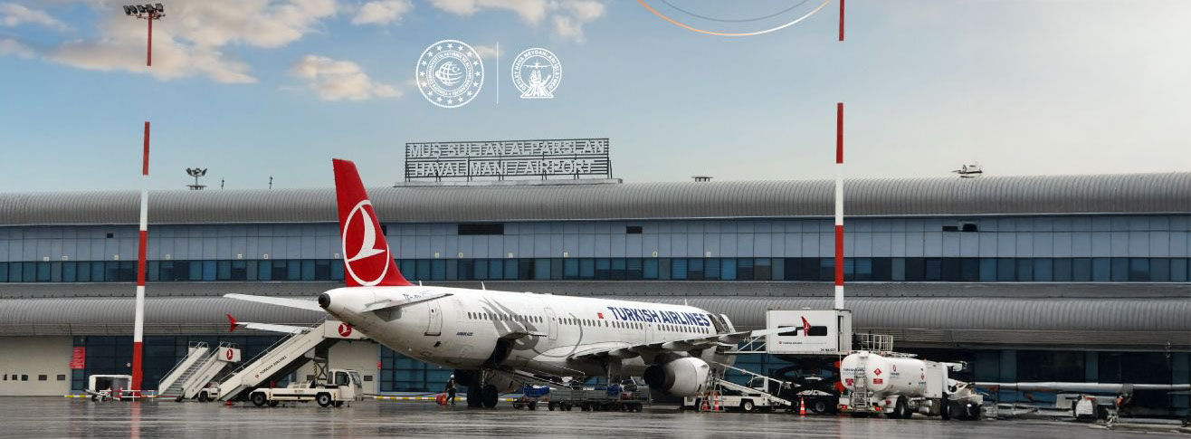 Baharın gelmesiyle Muş Sultan Alparslan Havalimanı'nda uçuş ve yolcu trafiği arttı.