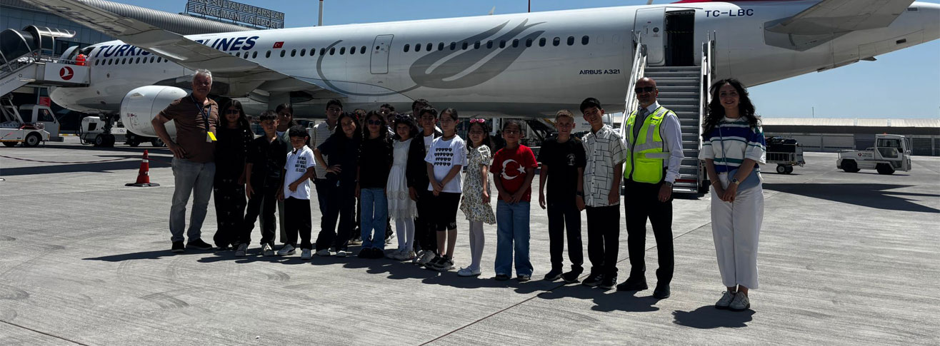 Öğrencilerden Havalimanımıza Ziyaret