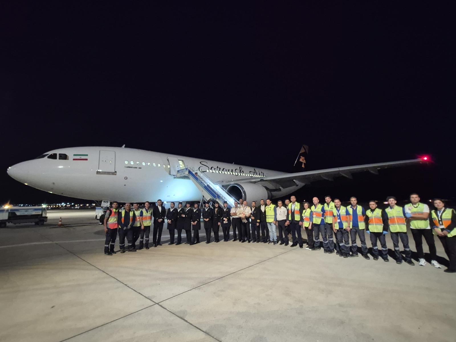 SOROUSH AIR'DEN ISPARTA'YA İLK UÇUŞ