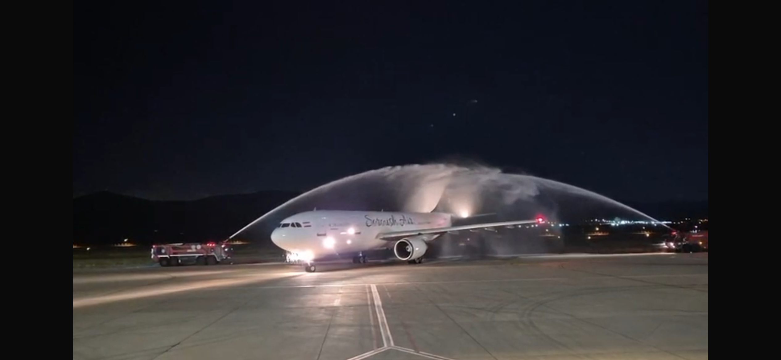 SOROUSH AIR'DEN ISPARTA'YA İLK UÇUŞ